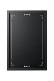 MasterVision Essentials Wallmount Chalkboard 16x24" Black Frame