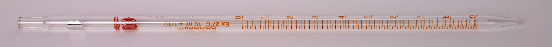 United Scientific® Pipettes, Mohr, Class B, 0.1 mL, comes with 6