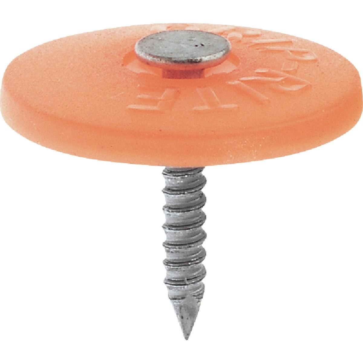 2 In. 12 ga Electrogalvanized Cap Nails (200 Ct., 1 Lb.)