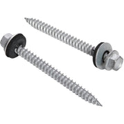 #9 x 1 In. Hex Washered Galvanized Framing Screw (250 Ct.)