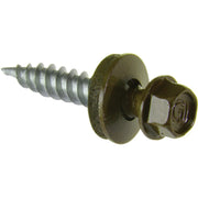 #9 x 1-1/2 In. Hex Washered Green Framing Screw (250 Ct.)