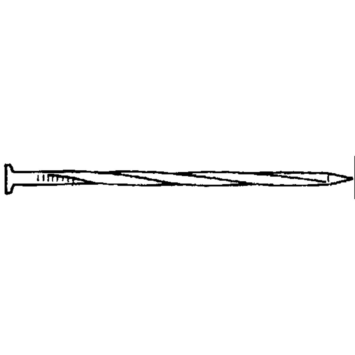 8 In. 5/16 Dia. Hot Galvanized Spiral Landscape Spikes (12 Ct., 2 Lb.)