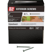 Do it Best PrimeGuard #10 x 2 In. Exterior Screw (5 Lb.)