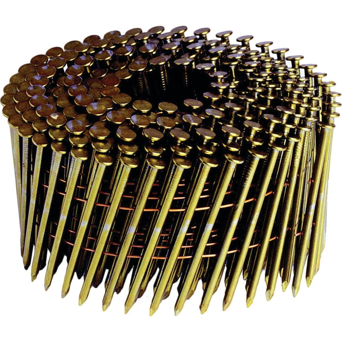 Grip-Rite 15 Degree Wire Weld Bright Smooth Coil Framing Nail, 2-3/8 In. x .113 In. (3000 Ct.)