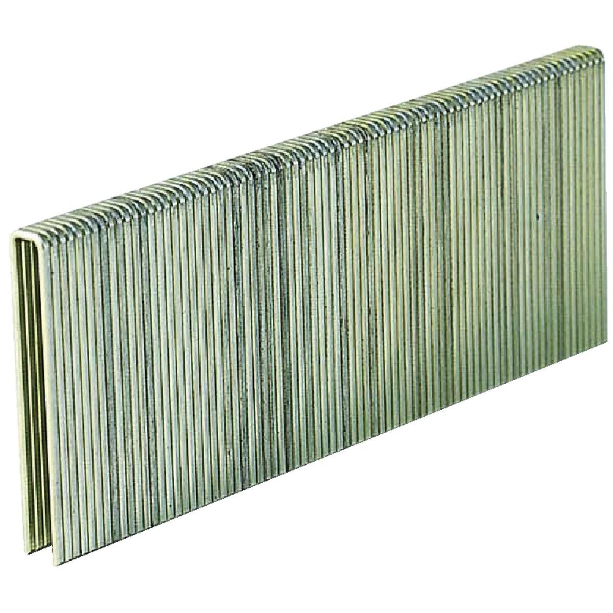 Grip-Rite 18-Gauge Galvanized L-Style Narrow Crown Finish Staple, 1/4 In. x 1 In. (4000 Ct.)