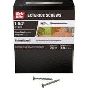 Grip-Rite PrimeGuard #10 x 1-5/8 In. Exterior Screw (5 Lb.)