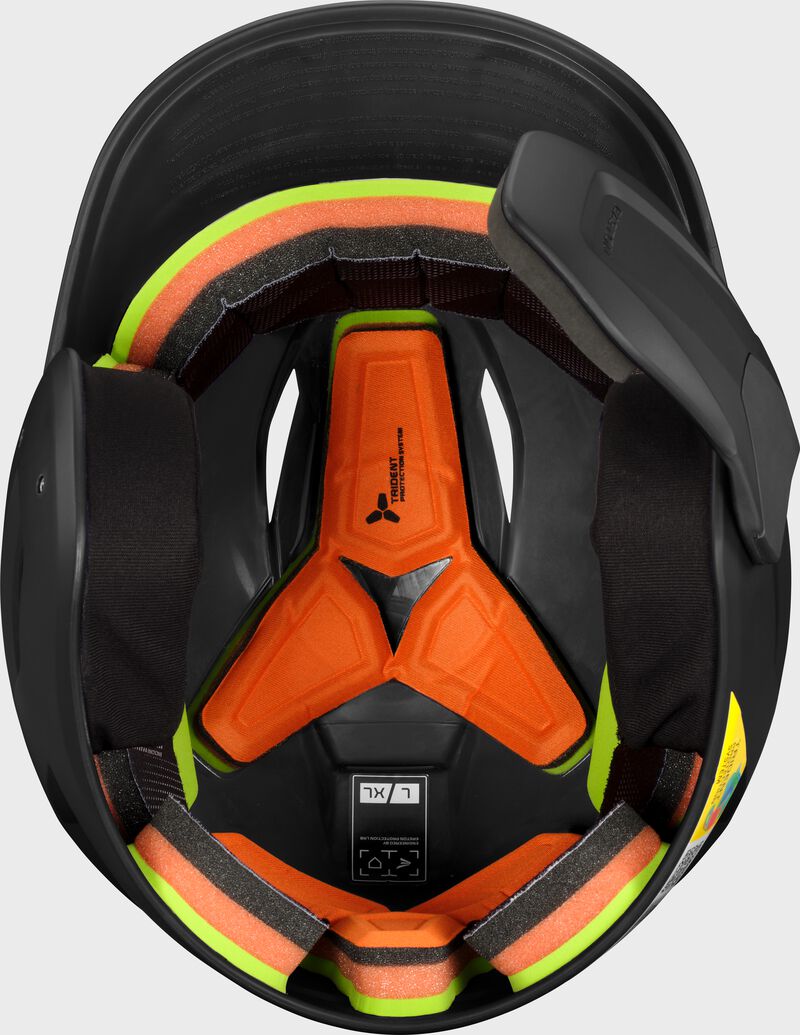 Easton Pro Max With Multi-Adjust Jaw Guard Large/Xlarge Batting Helmet - Large/Extra Large - Black