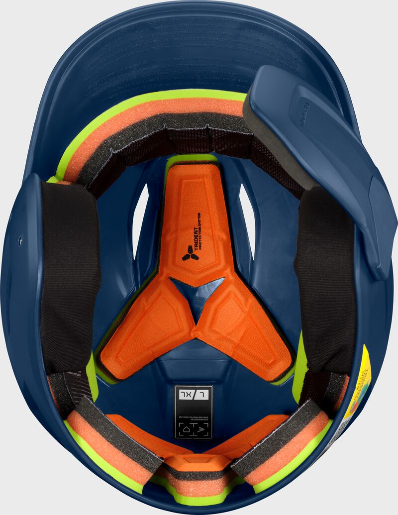 Easton Pro Max With Multi-Adjust Jaw Guard Large/Xlarge Batting Helmet - Large/Extra Large - Navy