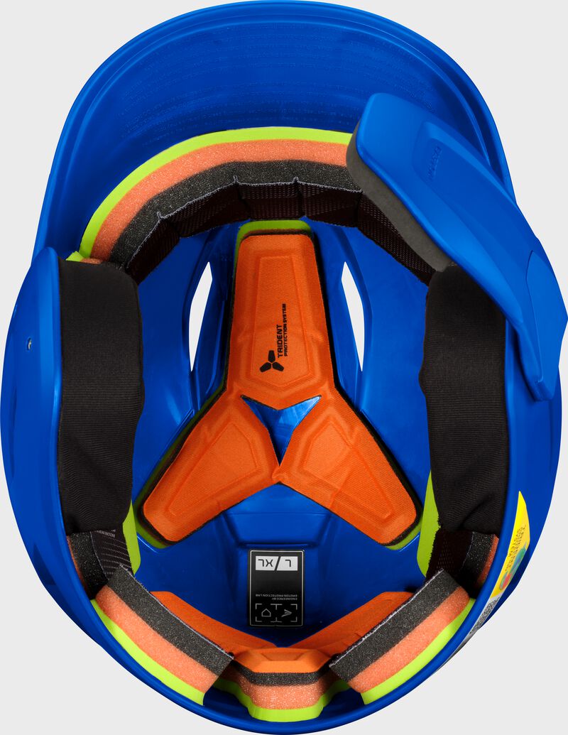 Easton Pro Max With Multi-Adjust Jaw Guard Large/Xlarge Batting Helmet - Large/Extra Large - Royal