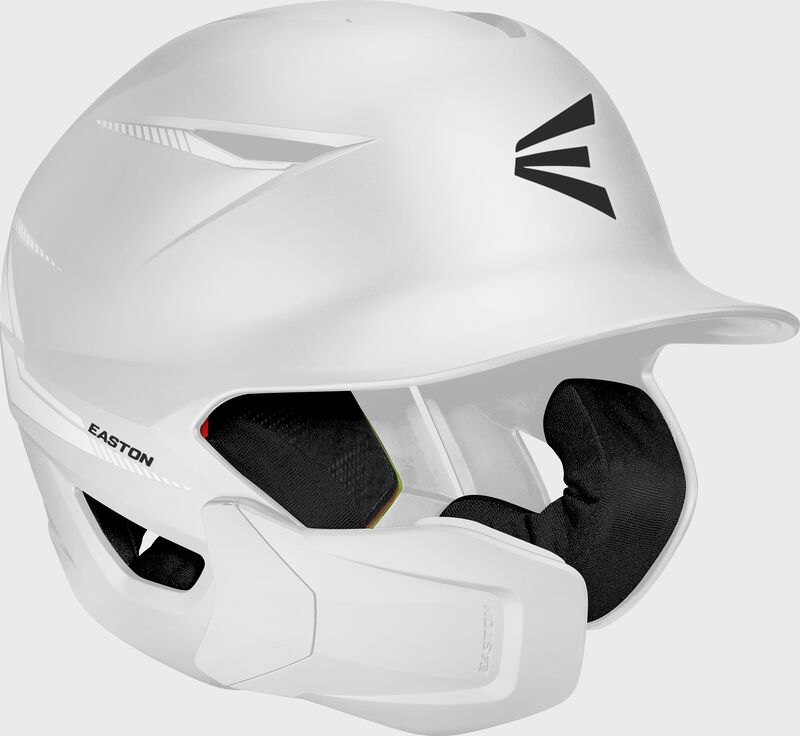 Easton Pro Max With Multi-Adjust Jaw Guard Large/Xlarge Batting Helmet - Large/Extra Large - White