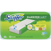 08622 Swiffer Sweeper Wet Cloth Mop Refill (12-Count)