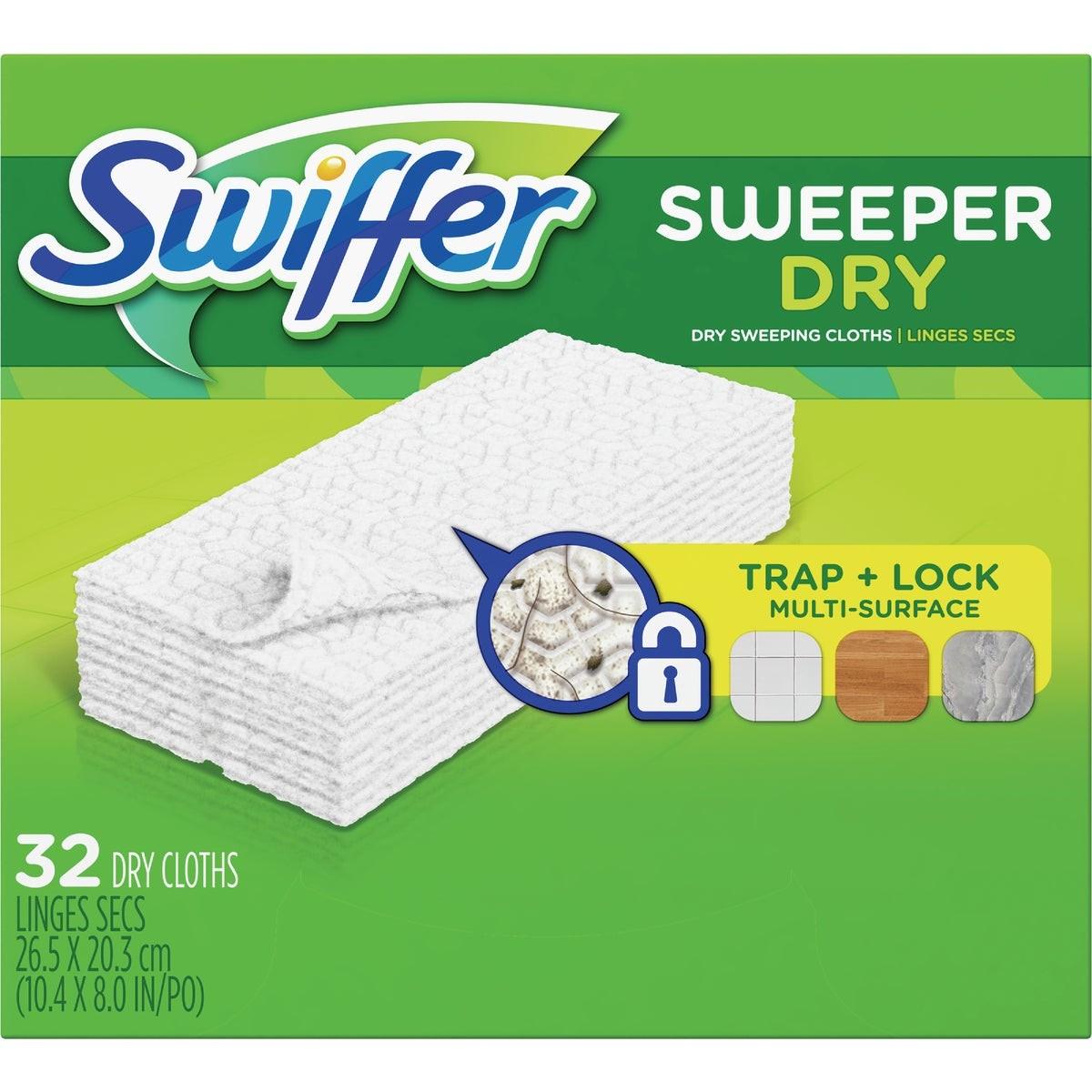 21457 Swiffer Sweeper Dry Cloth Mop Refill (32-Count)