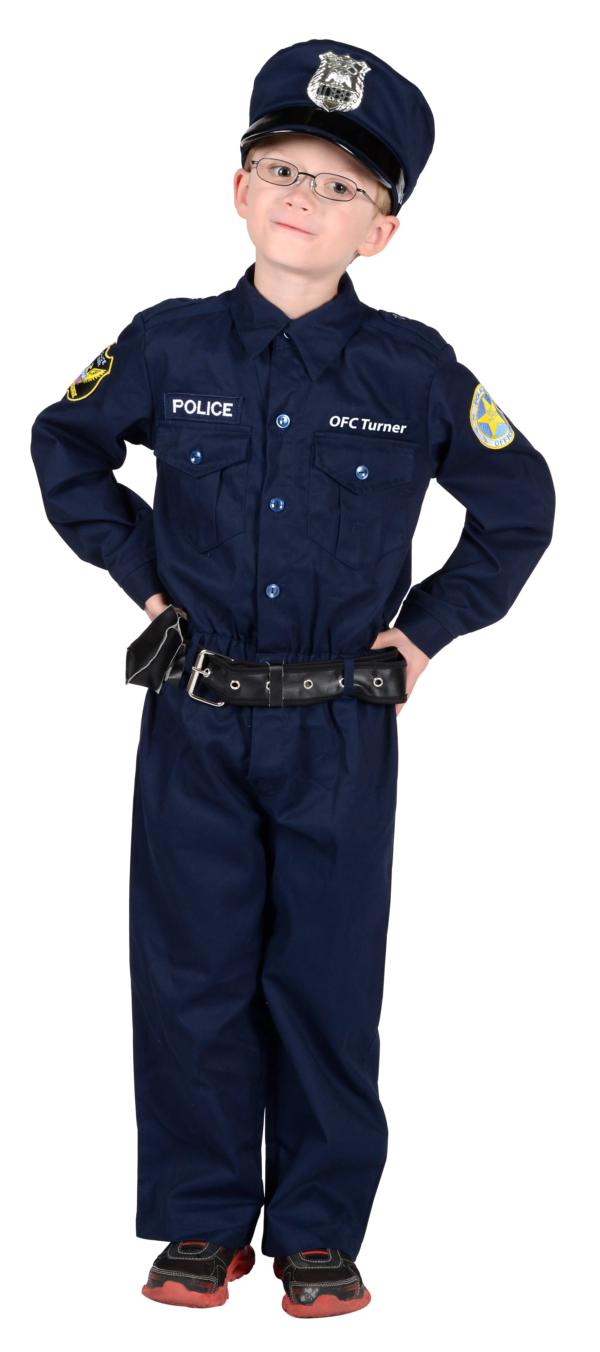 Jr. Police Officer Suit, Size 8/10