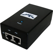 Ubiquiti PoE Injector, 24VDC, 24W, Surge& Clamping Protection, Maximum Surge Discharge, Peak Pulse Current, Earth Ground AC Cable , Incl 2Yr Warr