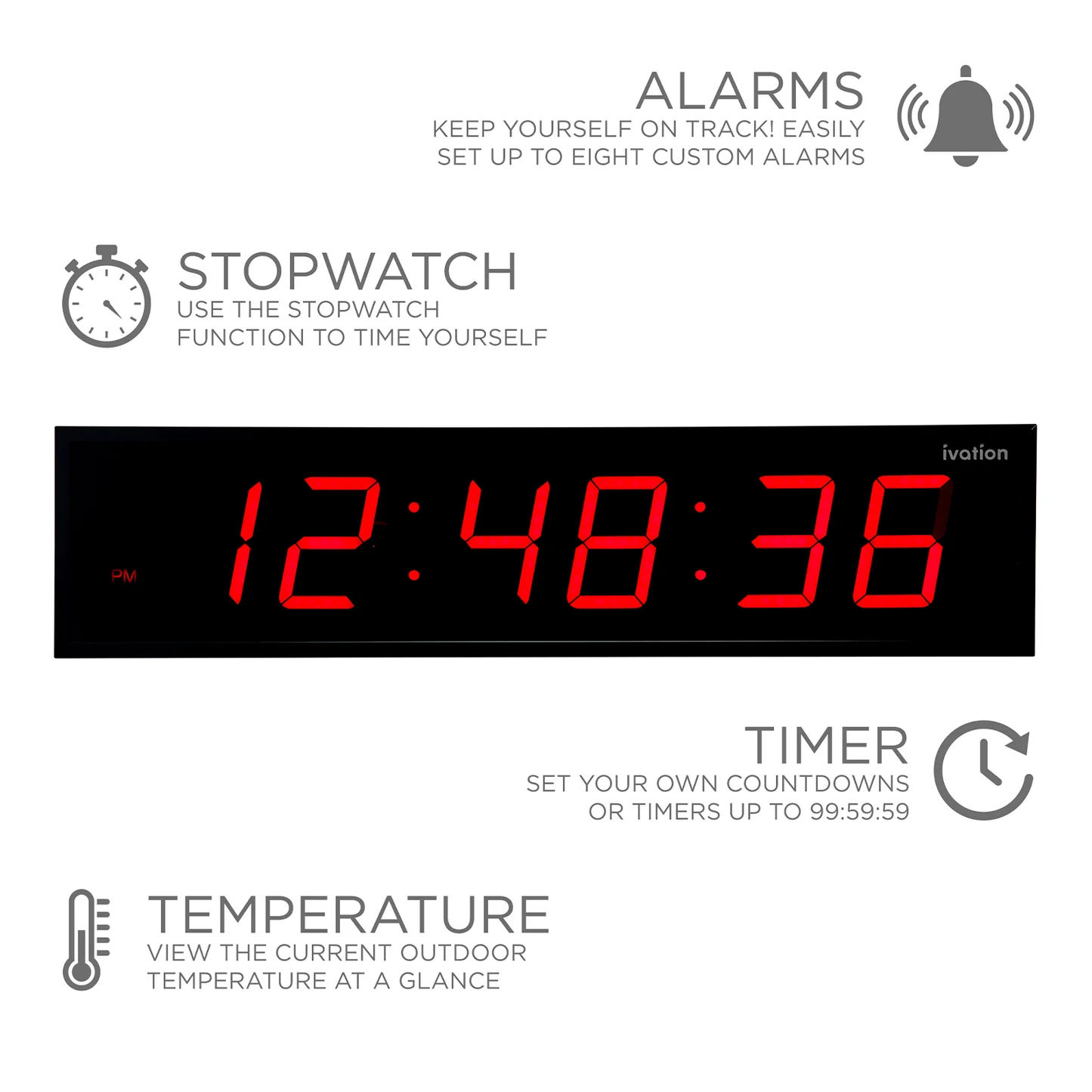 Ivation Timer 48"