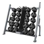 ProElite Pump 20 Set Gray W/Rack & Lock Jaw Collars