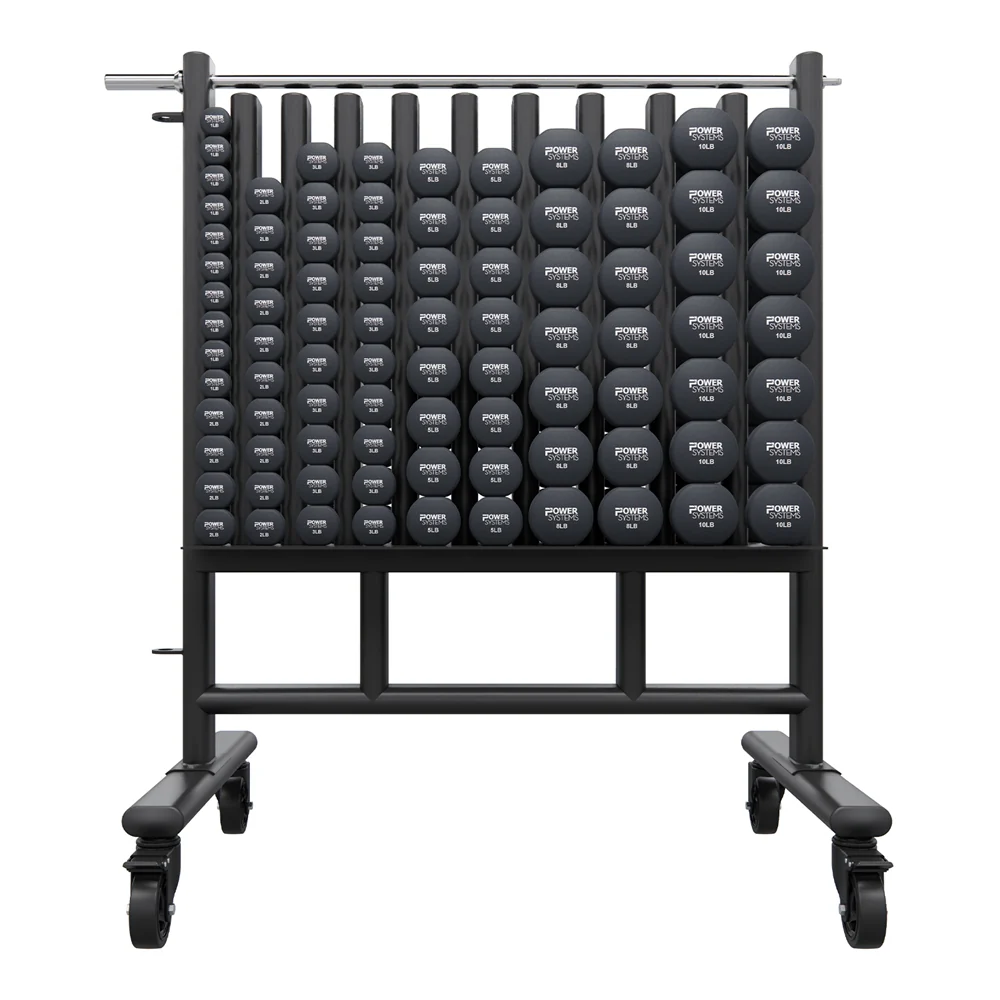 Premium Dumbbell Rack w/44 Pairs Premium Neoprene Dumbbells