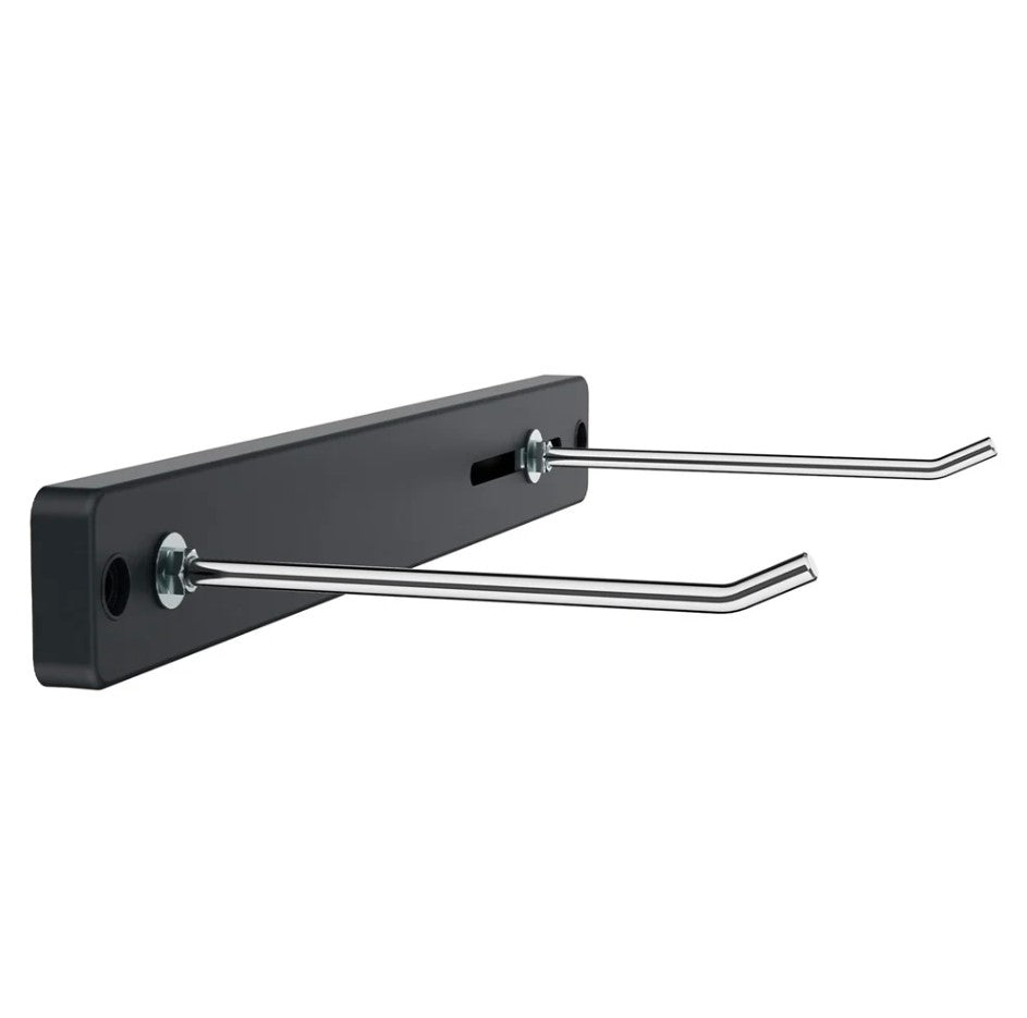 Adjustable Wall Rack w/ 10 Premium Hanging Club Mat 56in. - Black