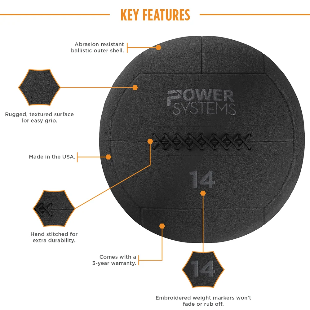 Power Systems Ballistic Ball 12lb