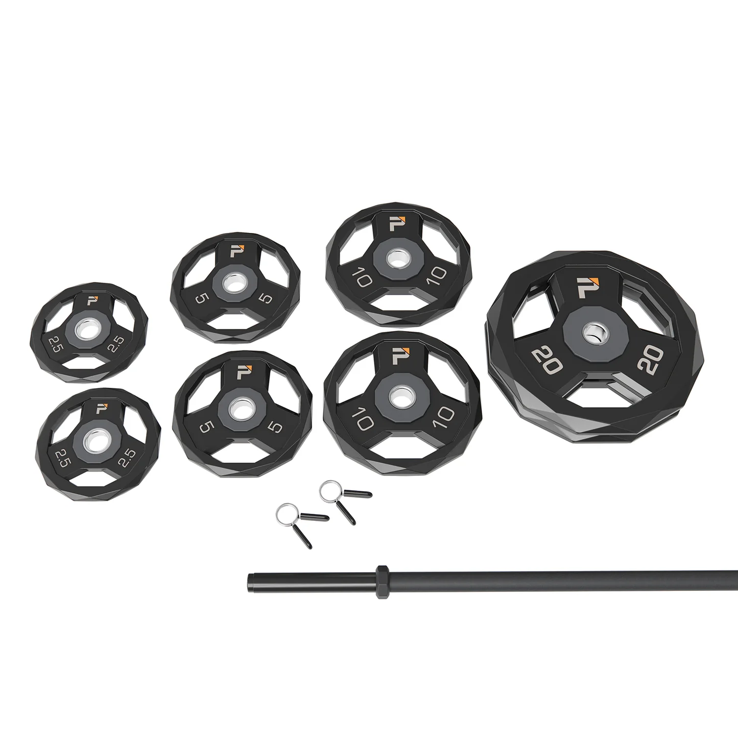 ProElite Pump Set W/Standard Collars - Gray