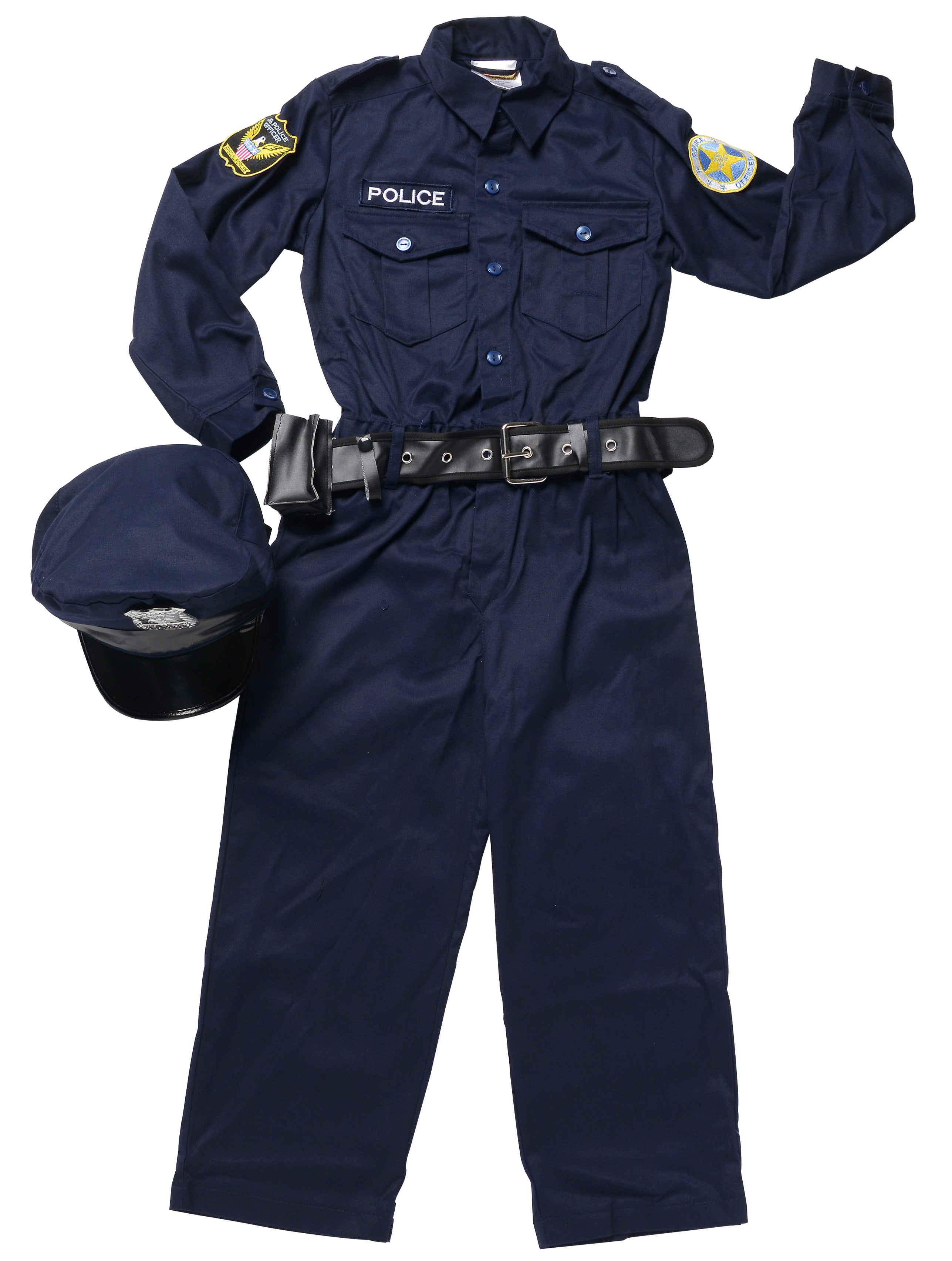 Jr. Police Officer Suit, Size 4/6