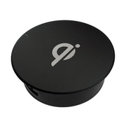 NPS® 3" Round Grommet Power Dock, Qi Wireless Charger, Frame Color: Black
