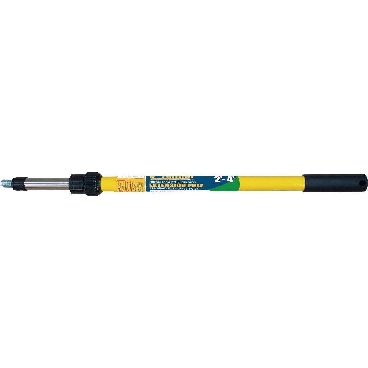 Premier 2 Ft. To 4 Ft. Telescoping Fiberglass & Stainless Steel External Twist Extension Pole