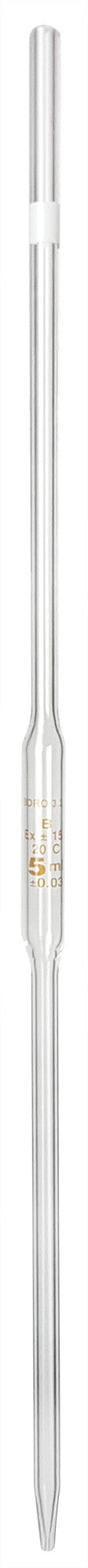 Pipette Volumetric Glass 5ml.