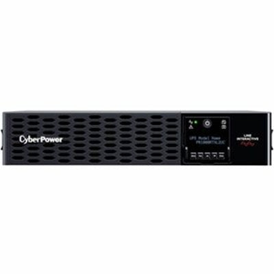 CyberPower PR1000RTXL2UC Smart App Sinewave UPS Systems - 1000VA/1000W, 120 VAC, NEMA 5-15P, 2U, Rack / Tower, Sine Wave, 8 Outlets, LCD,