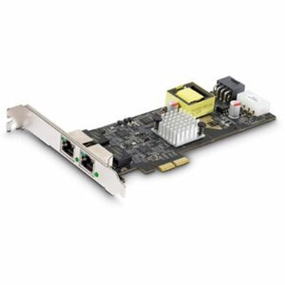 StarTech.com - StarTech 2-Port 2.5Gbps PoE NIC, Intel I225-V, 802.3af/at, PCIe Server LAN Card