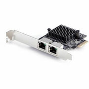 StarTech.com 2-Port 5G Gigabit PCIe Network Adapter Card 5G/2.5G/1G/100M/10M PCI Express LAN Card Realtek RTL8126 Windows and Linux TAA Compliant