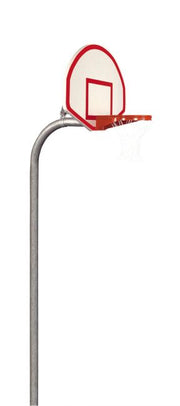 4-1/2"x 5'  Heavy Duty Steel Fan Playground Basketball System