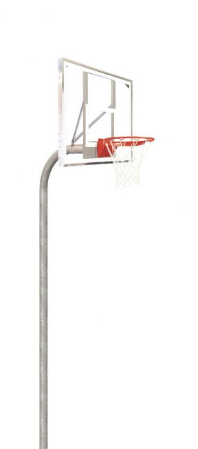 4-1/2" Heavy Duty Polycarbonate Rectangle Playground Basketball System