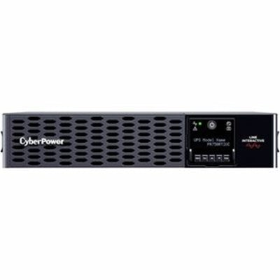 CyberPower - Smart App Sinewave PR750RT2UC 750VA Rack/Tower UPS - Black
