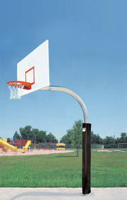 5-9/16" X 8' Mega Duty 42" X 72" Steel Playground Rectangular Basketball System