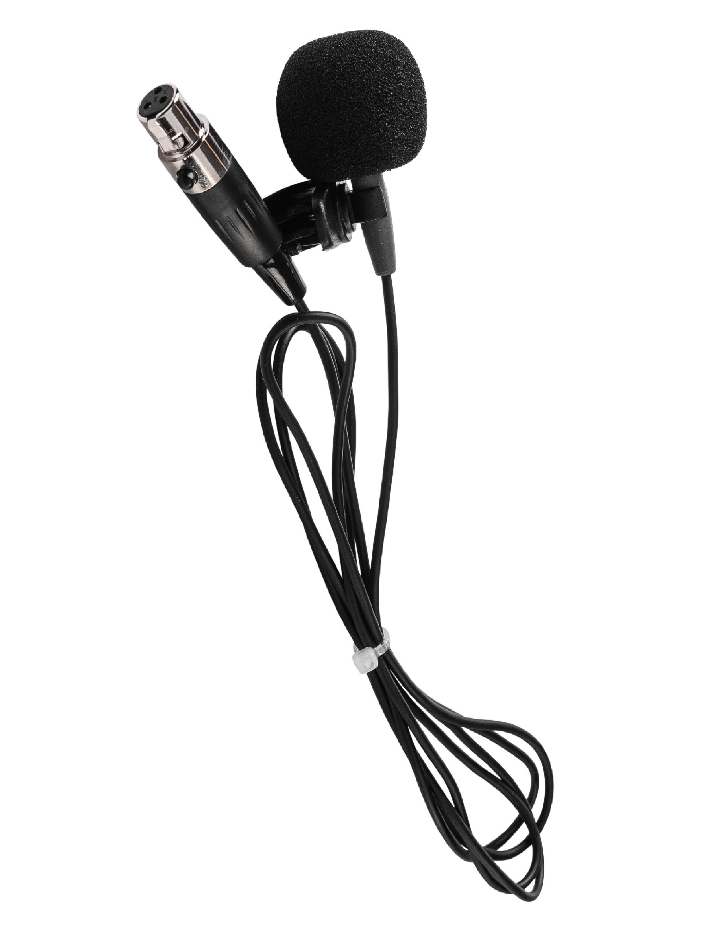 Oklahoma Sound® Wireless Mic for PRA-8000 - Tie-Clip/Lavalier, Color Options: Black, Frame Color: