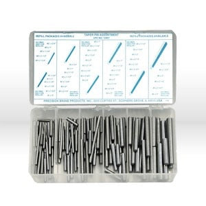 TAPER PIN ASSORTMENT - 100 PIECES