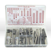 STAINLESS STEEL ROLL PIN ASSORTMENT - 300 PIECES