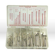 124 Piece Stainless Steel Cotter Pin Assortment