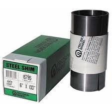 .20mm X 150mm X 2.5m STEEL SHIM STOCK