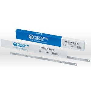 0.020" Steel Feeler Gage 1/2" x 12" Blades (Pack of 12)