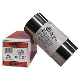 0.005" Stainless Steel Shim Stock 6" x 50" Roll