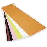 14 Piece Plastic Color Coded Shim Assortment 10" X 20"