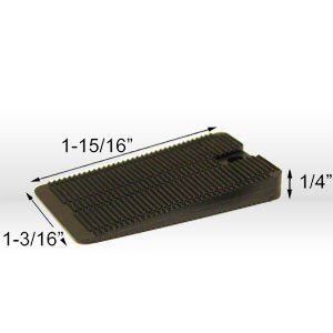 THE WEDGIE - BLACK RIGID SHIM - 200/P
