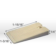 THE WEDGIE - WHITE FLEXIBLE SHIM - 200/P