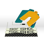 2" X 2" X .020" BLUE SOF' SHOE SHIM - 10/P