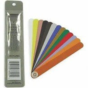 13 Piece Plastic Thickness Gage Fan Blade Assortment 1/2" x 12" Blades