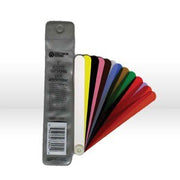 13 Piece Plastic Thickness Gage Fan Blade Assortment 1/2" x 5" Blades