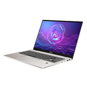MSI - Prestige 16 AI EVO 16" UHD+ OLED Laptop - AMD Ryzen AI 9-365 - 32GB Memory - 1TB SSD - Urban Silver