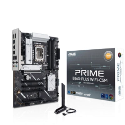 ASUS - PRIME B860-PLUS WIFI-CSM, Intel Core Ultra 2 Ready, DDR5, PCIe 5.0, HDMI, USB 20Gbps, WiFi 6E, ACCE Remote